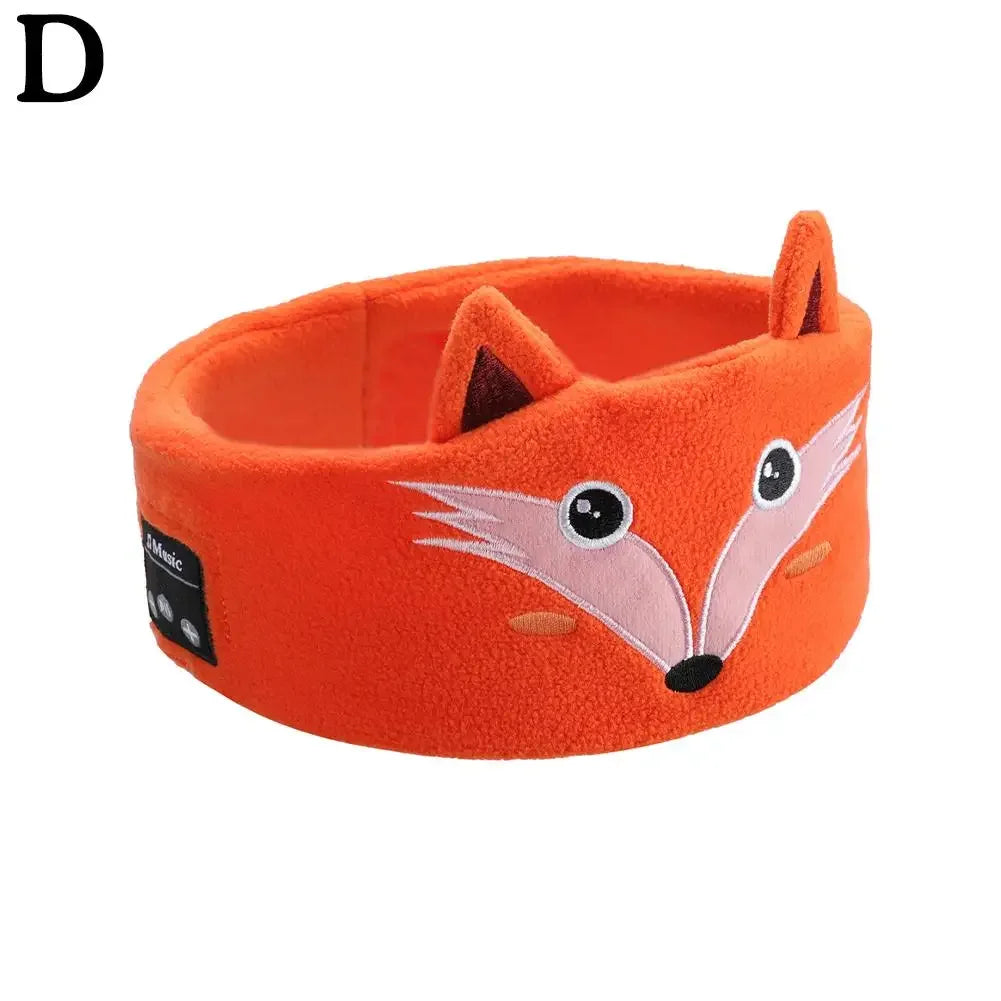 Bandeau bluetooth Animal pour Enfants - Casque Audio Doux pour Dormir V5.0