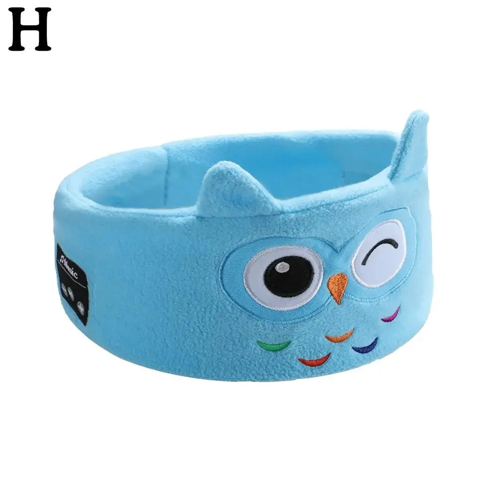 Bandeau bluetooth Animal pour Enfants - Casque Audio Doux pour Dormir V5.0