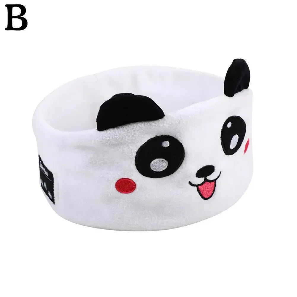 Bandeau bluetooth Animal pour Enfants - Casque Audio Doux pour Dormir V5.0
