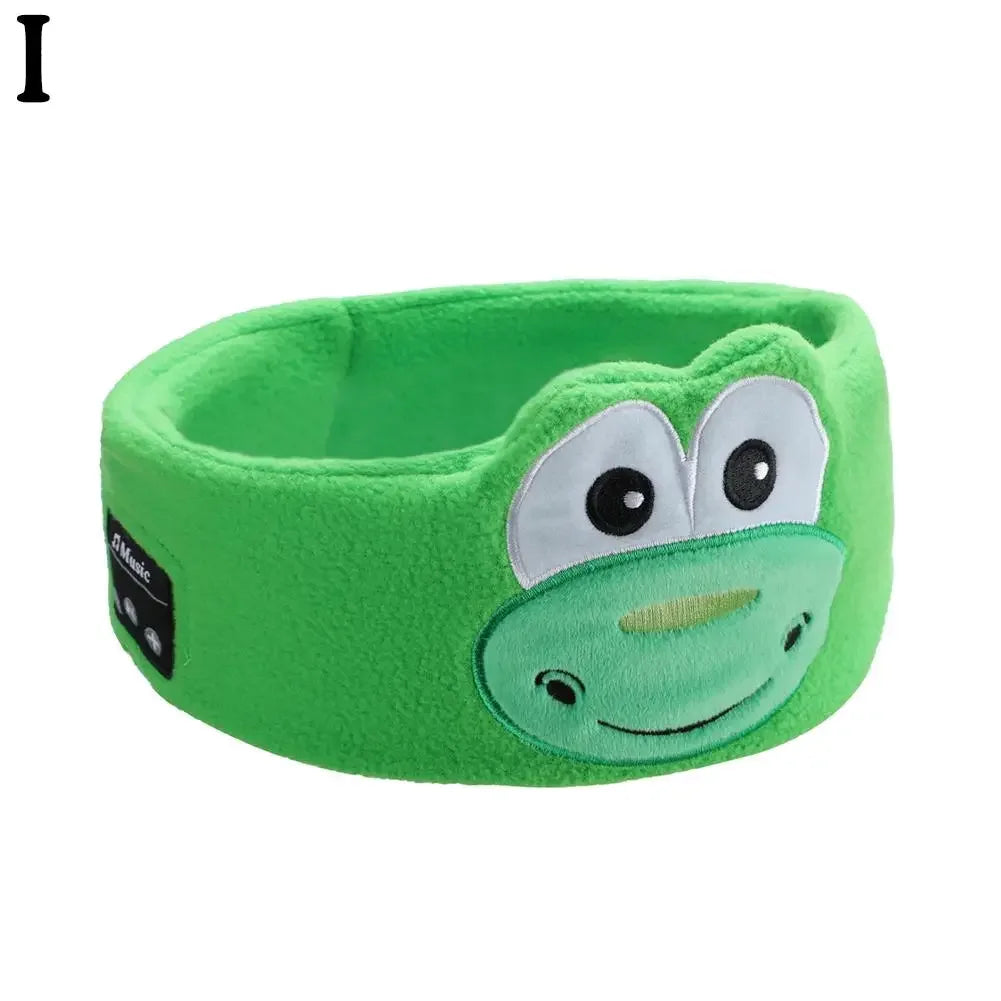 Bandeau bluetooth Animal pour Enfants - Casque Audio Doux pour Dormir V5.0